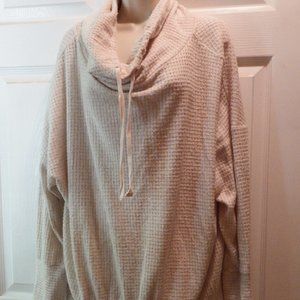 Women's cowl neckline pullover top, Size XXL